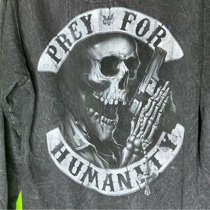 Pray for humanity, Hoody size, XL